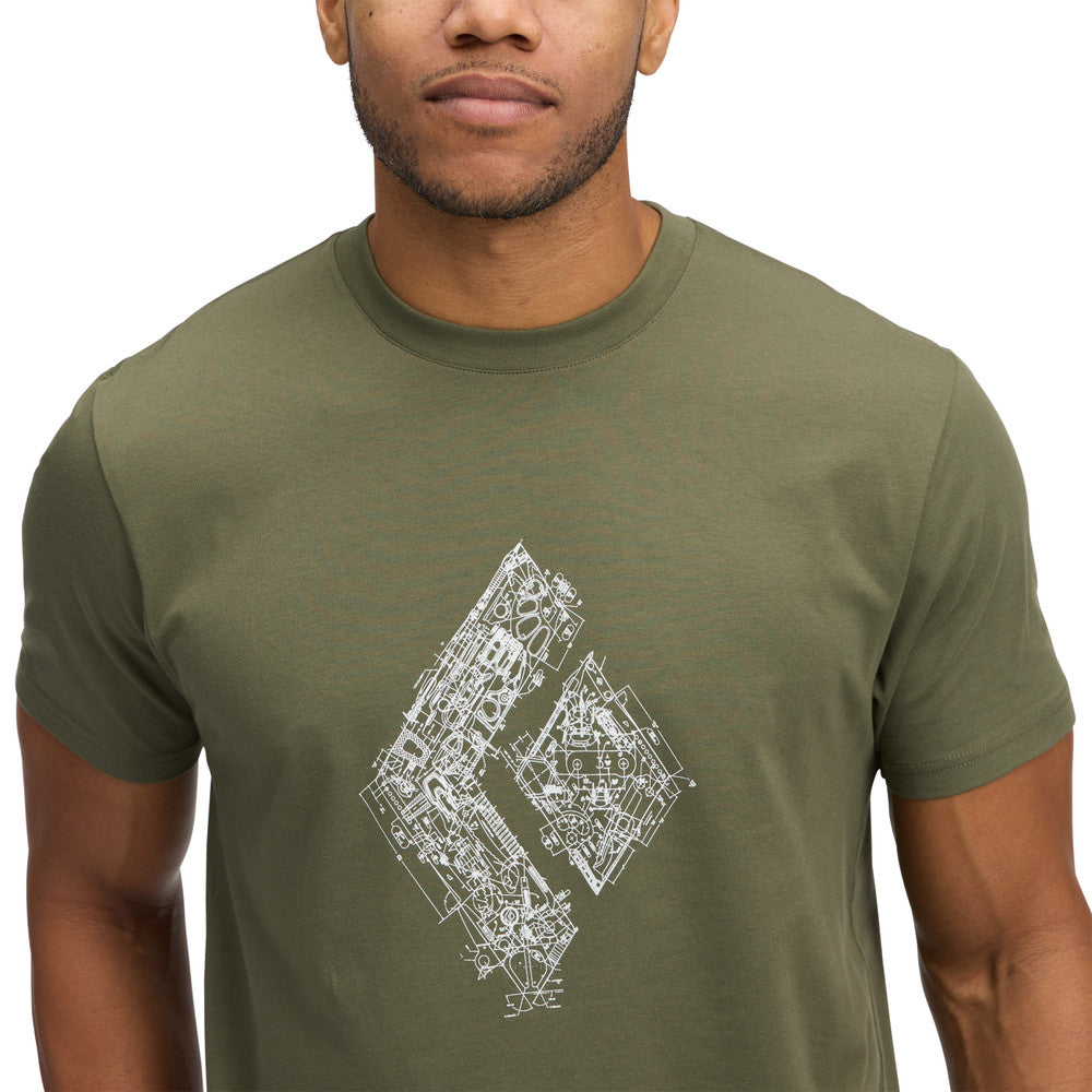 MOŠKA KRATKA MAJICA ENGINEERED DIAMOND SS TE