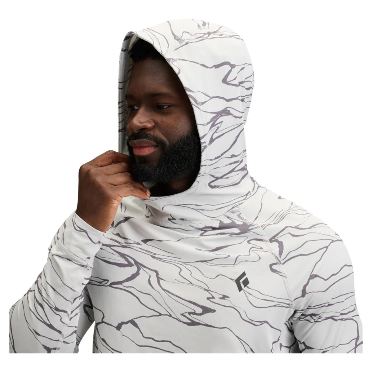 BLACK DIAMOND ALPENGLOW HOODY RELIEF