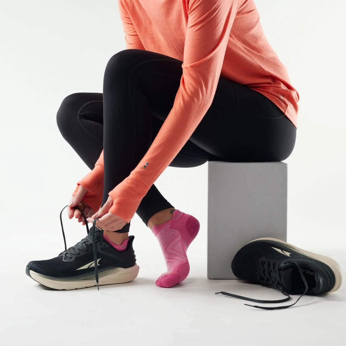 SMARTWOOL RUN ZERO CUSHION LOW ANKLE