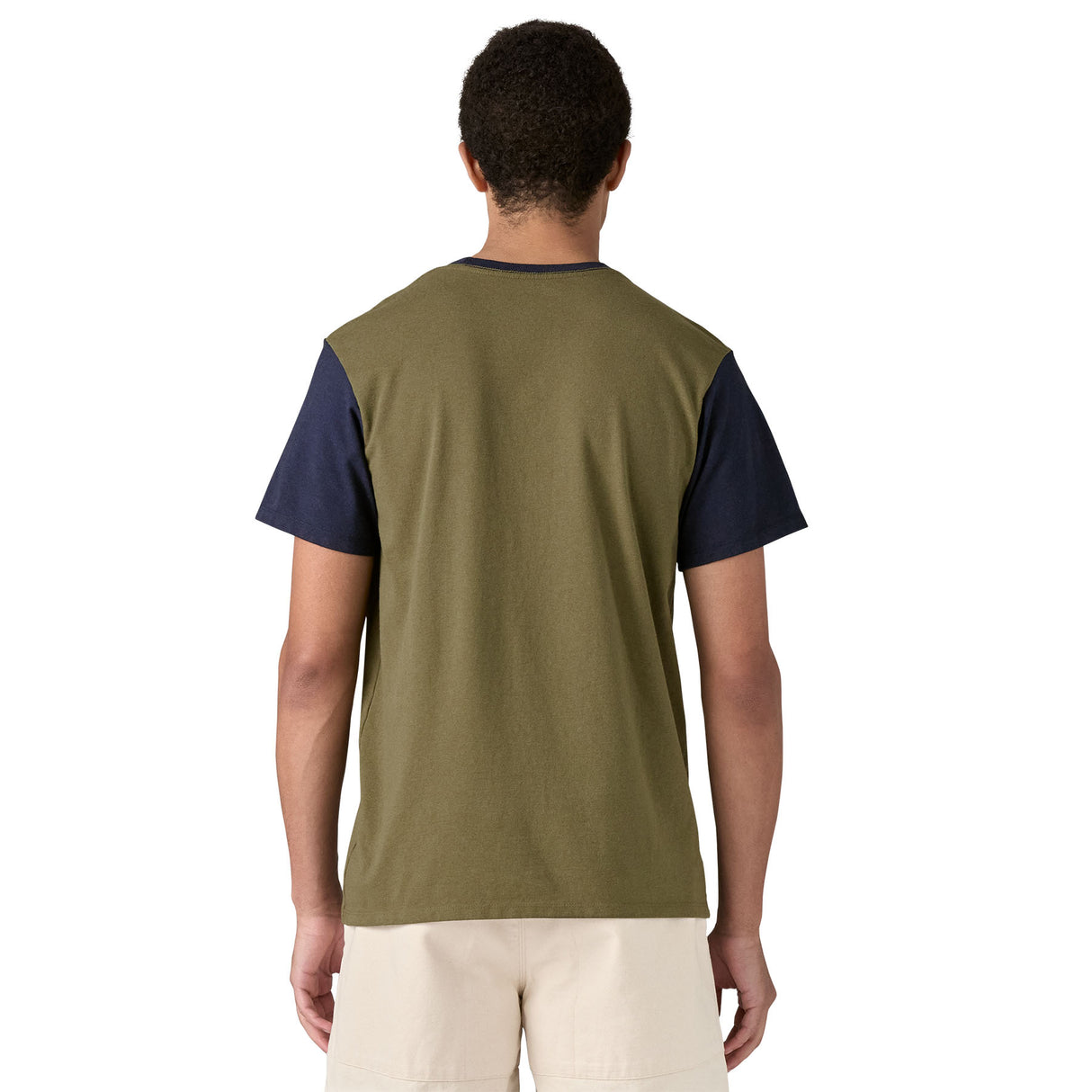 KRATKA MAJICA SHOP STICKER POCKET RESPONSIBILI-TEE