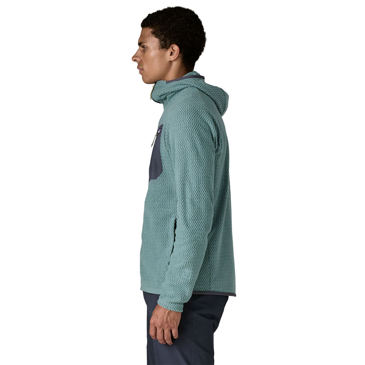 MOŠKI FLIS R1 AIR FULL ZIP HOODY
