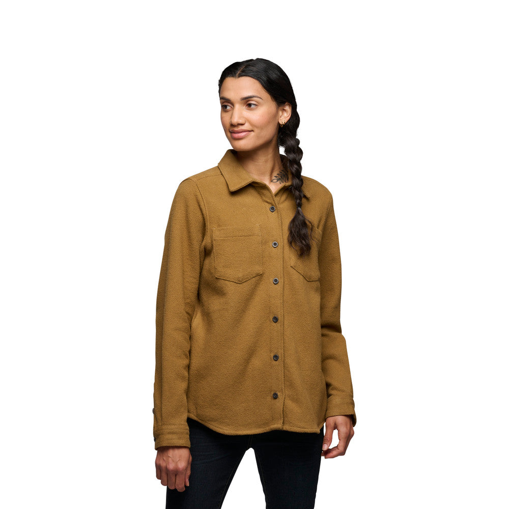 WOMEN'S PROJECT HEAVY FLANNEL SHIRT