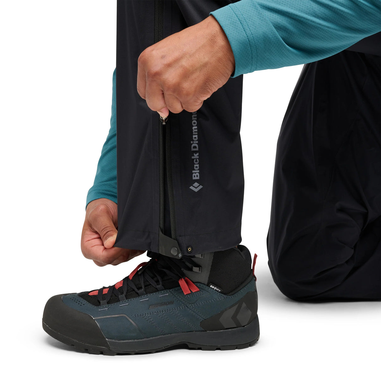 MOŠKE NEPREMOČLJIVE HLAČE FINELINE STRETCH FULL ZIP