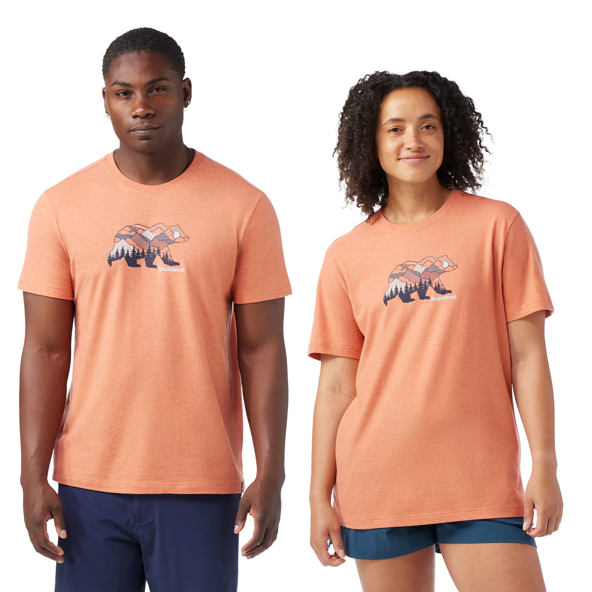 UNISEX KRATKA MAJICA BEAR VIEW SHORT SLEEVE GRAPHIC TEE