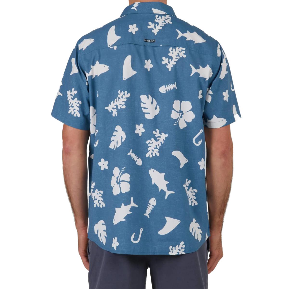 SHOOTS S/S TECH WOVEN SHORT SHIRT FOR MEN