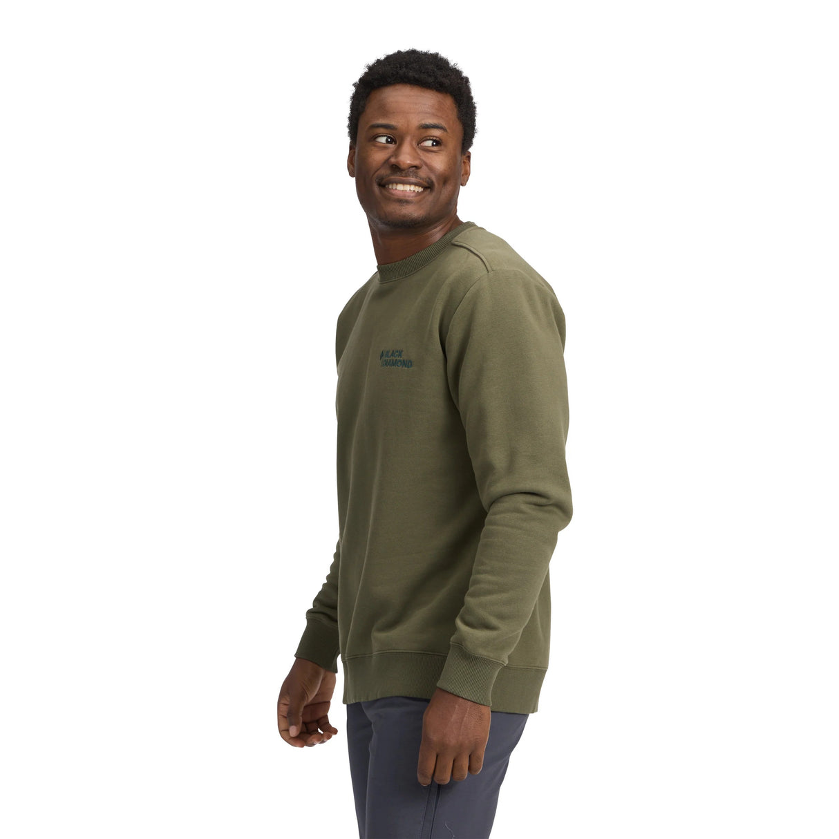 MOŠKI PULOVER MINI STACKED CREWNECK
