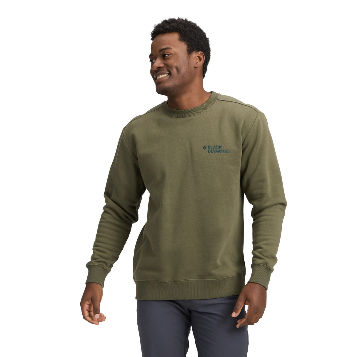 MOŠKI PULOVER MINI STACKED CREWNECK