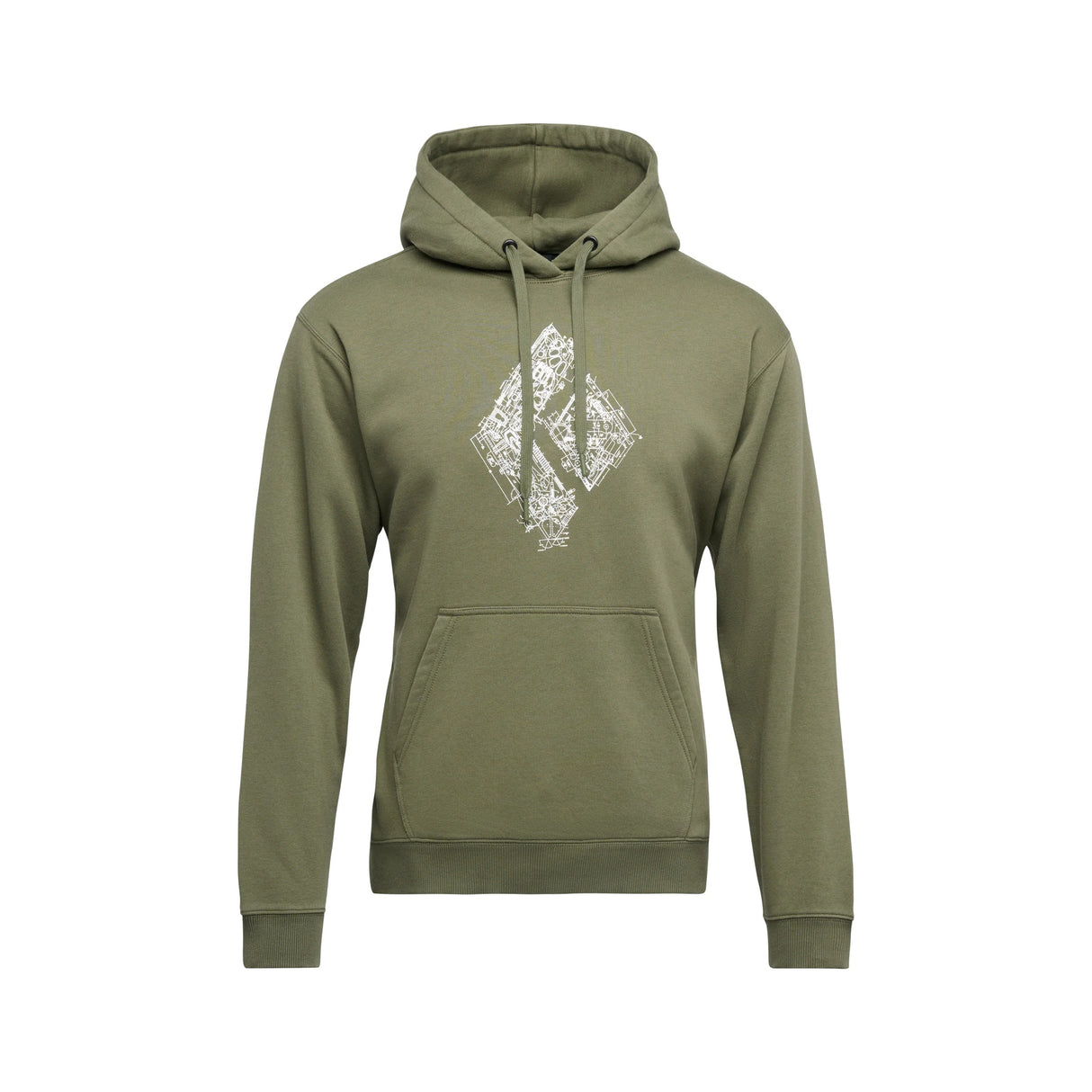 MOŠKI PULOVER ENGINEERED DIAMOND PO HOODY