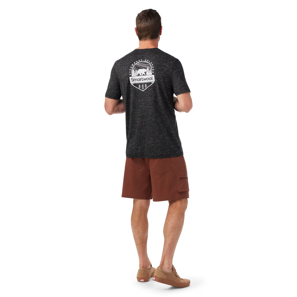 MOŠKA KRATKA MAJICA BEAR TRAIL MERINO HEMP BLEND SHORT SLEEVE