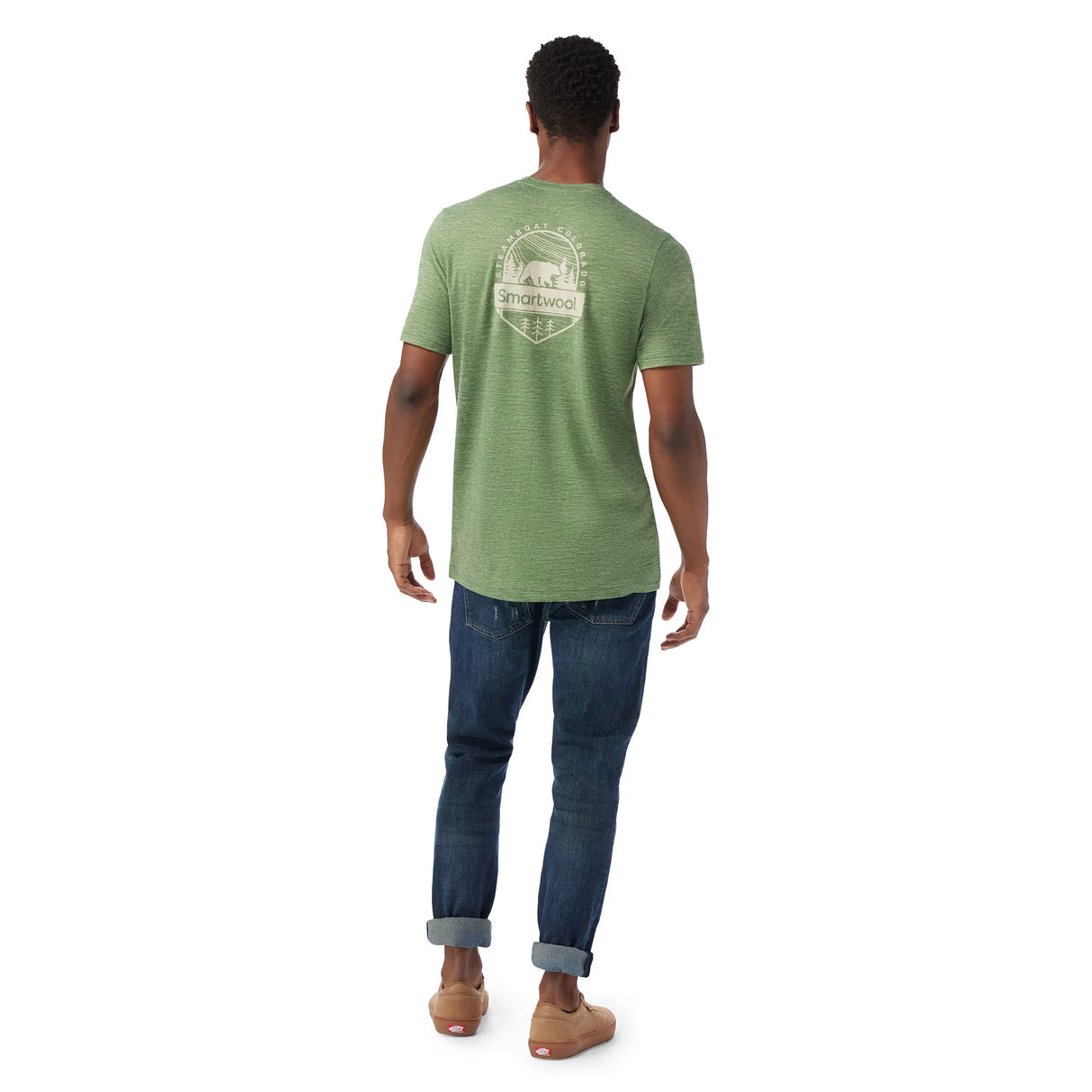 MOŠKA KRATKA MAJICA BEAR TRAIL MERINO HEMP BLEND SHORT SLEEVE