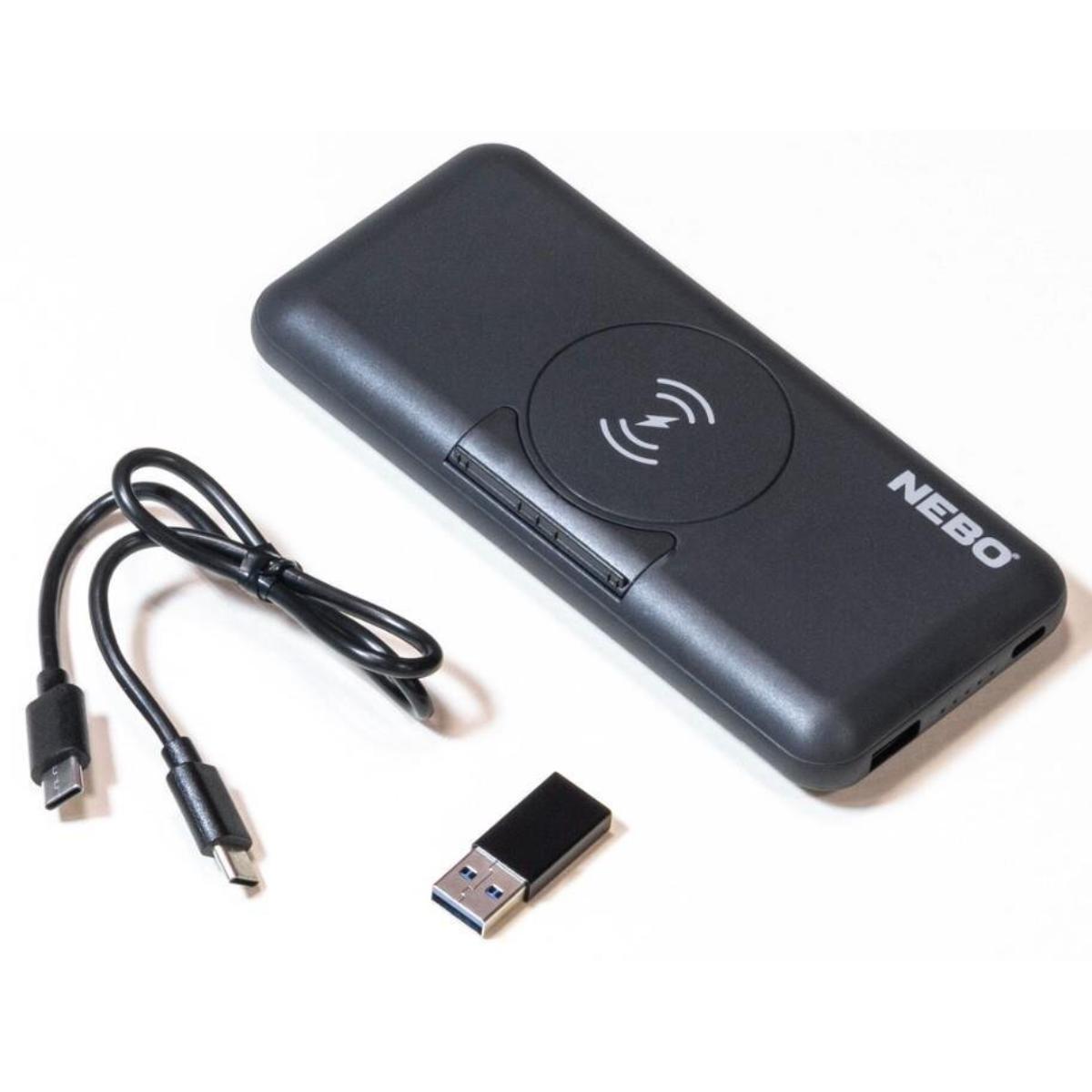 PRENOSNA BATERIJA 10K WIRELESS POWERBANK