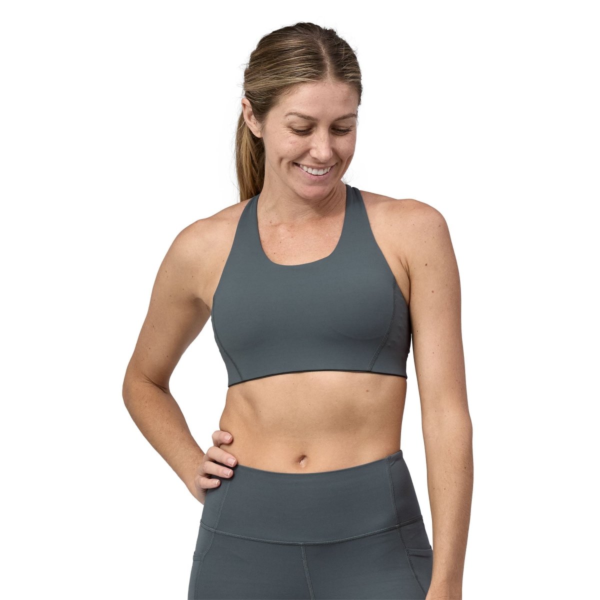 ŽENSKI ŠPORTNI MODRČEK SHADOWLITE MID IMPACT ADJUSTABLE BRA