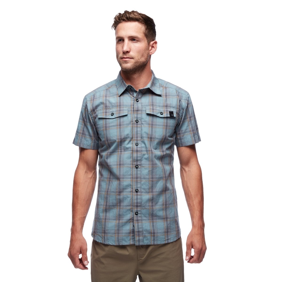 MOŠKA SRAJCA BENCHMARK svetlomodra - Alpska Šola Bovec