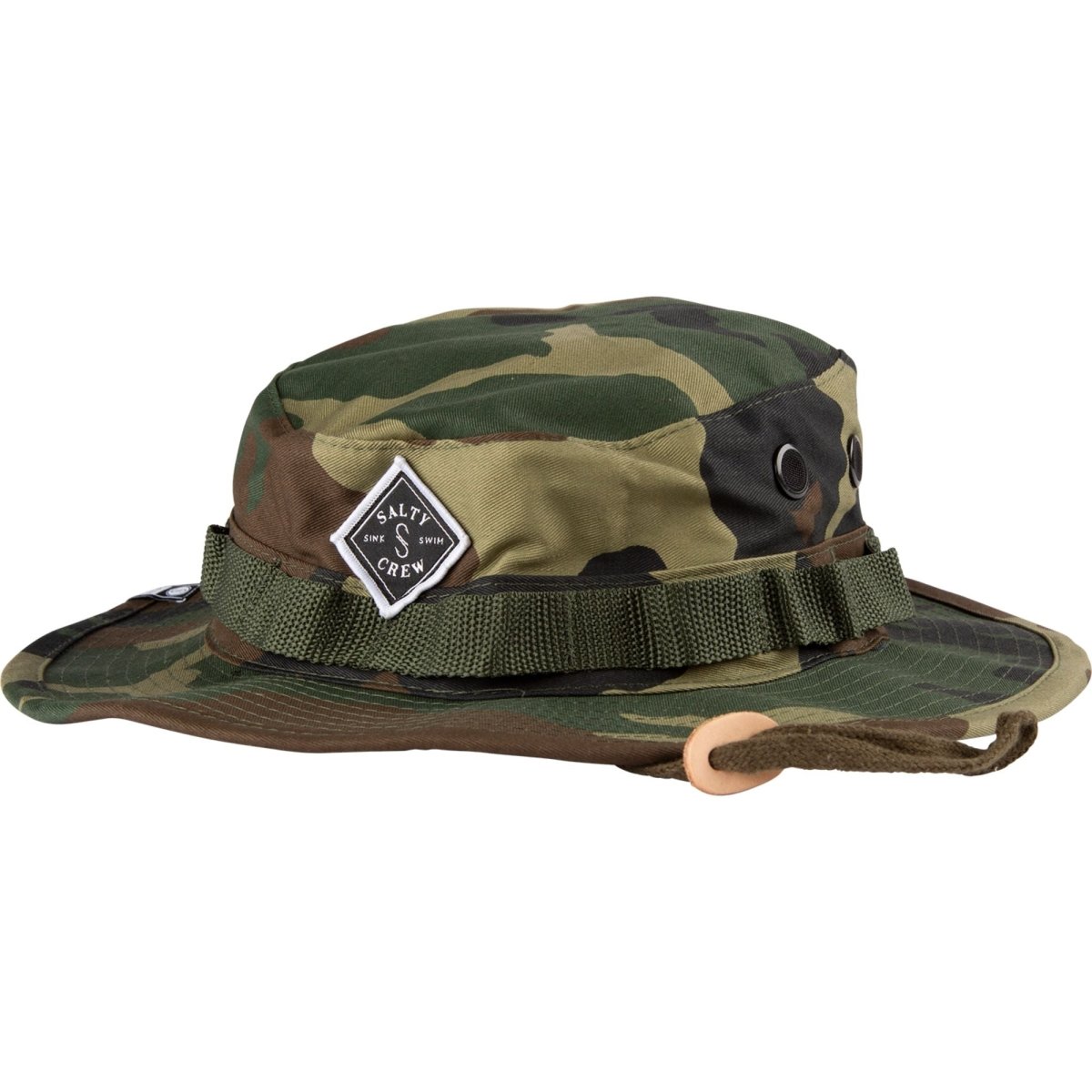 OTROŠKI POLETNI KLOBUK TIPPET vojaški vzorec - Alpska Šola Bovec