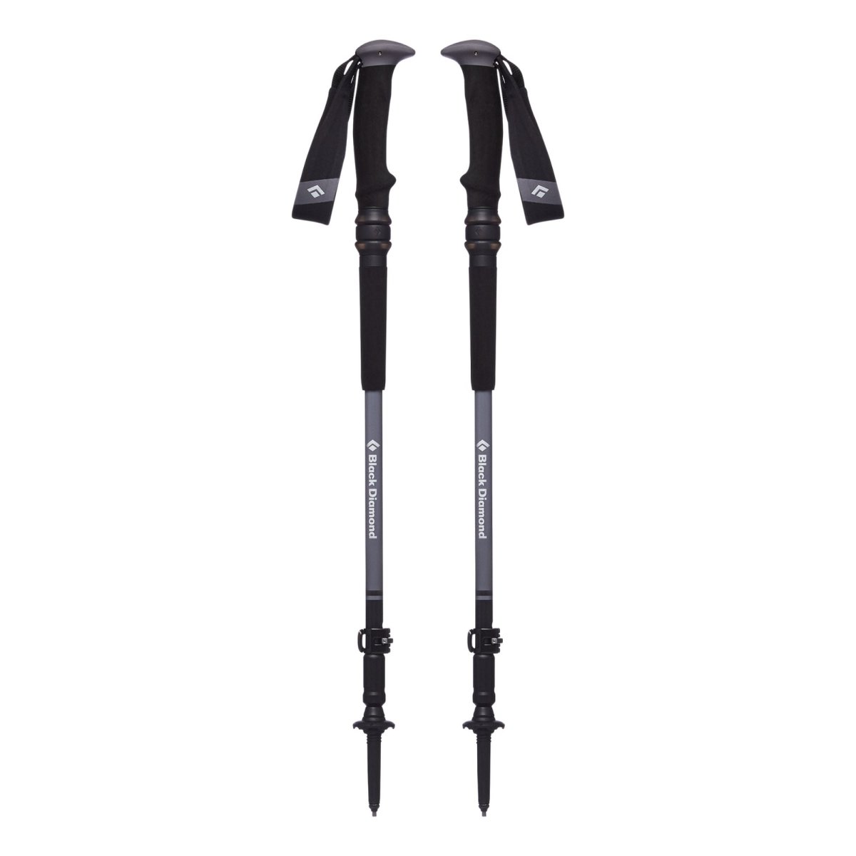 POHODNE PALICE TRAIL PRO SHOCK sive - Alpska Šola Bovec