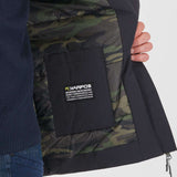 MOŠKA PODLOŽENA JAKNA VAJOLET