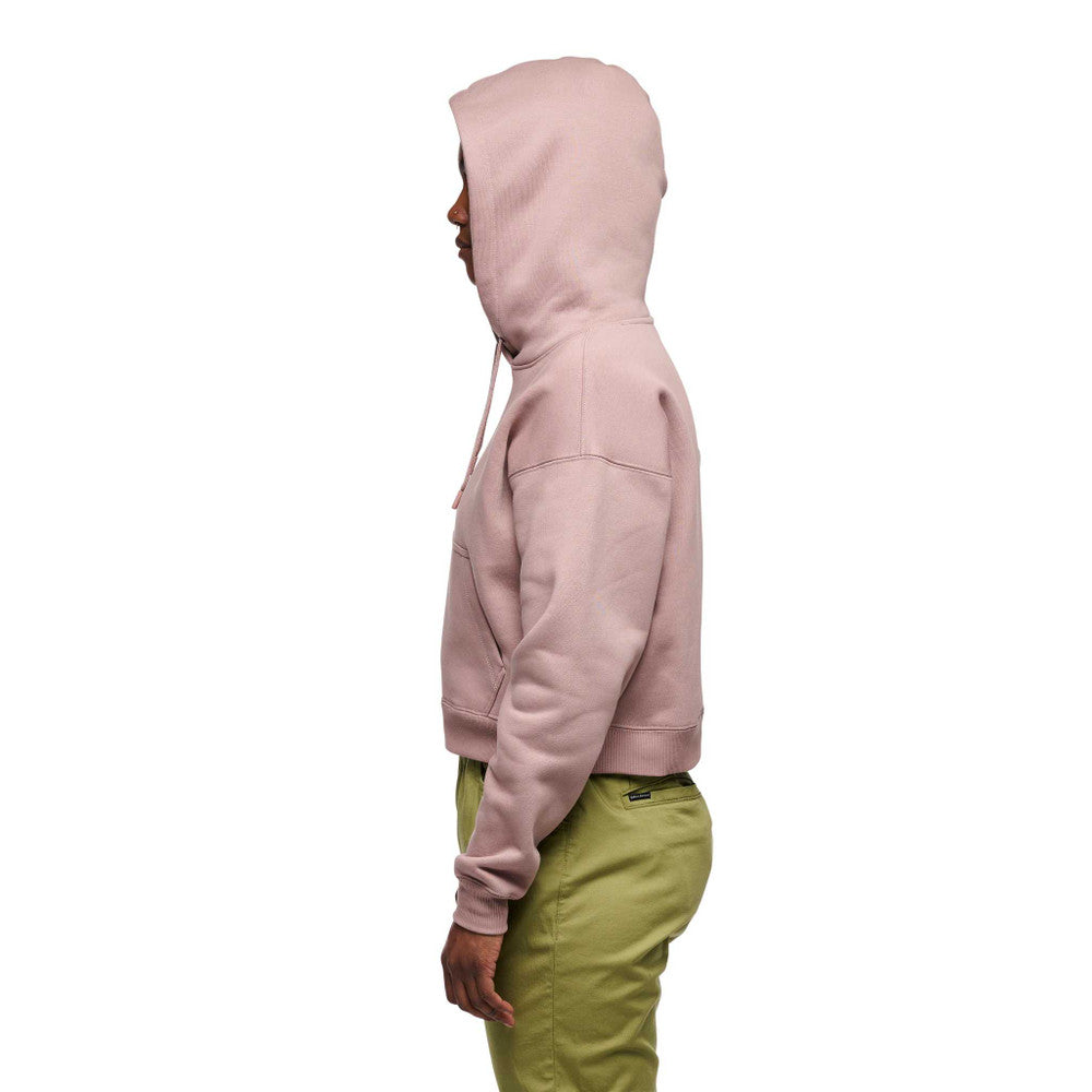 WOMEN'S SWEATER CROP HOODY