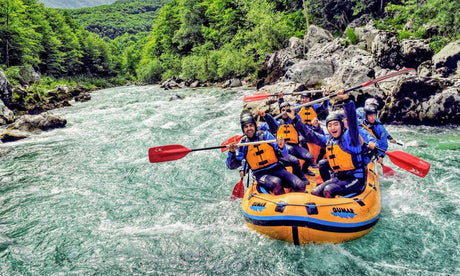 Aktivnosti v Bovcu in rafting na Soči