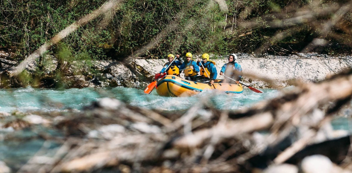 Rafting na Soči