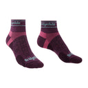 ŽENSKE NOGAVICE TRAIL RUN ULTRALIGHT T2 MERINO SPORT LOW