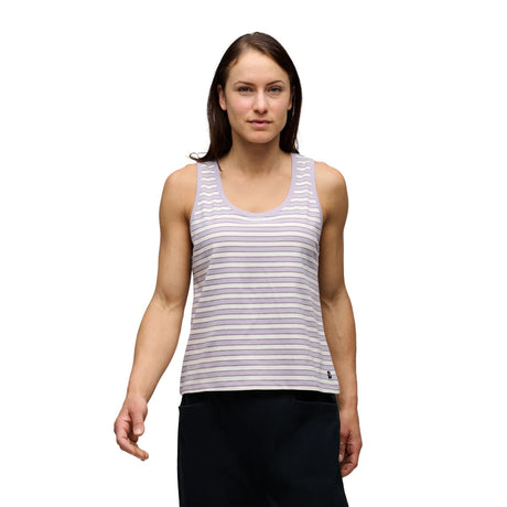 BLACK DIAMOND STRIPE TANK LONG