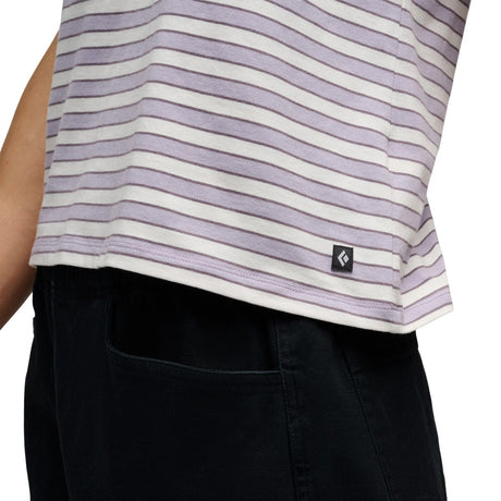 BLACK DIAMOND STRIPE TANK LONG