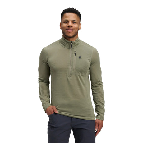 BLACK DIAMOND COEFFICIENT LT QUARTER ZIP