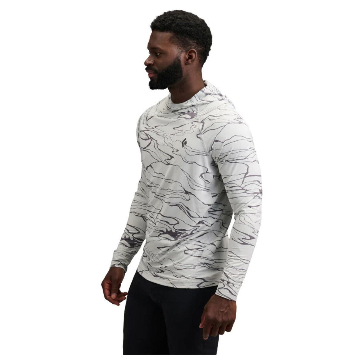 BLACK DIAMOND ALPENGLOW HOODY RELIEF