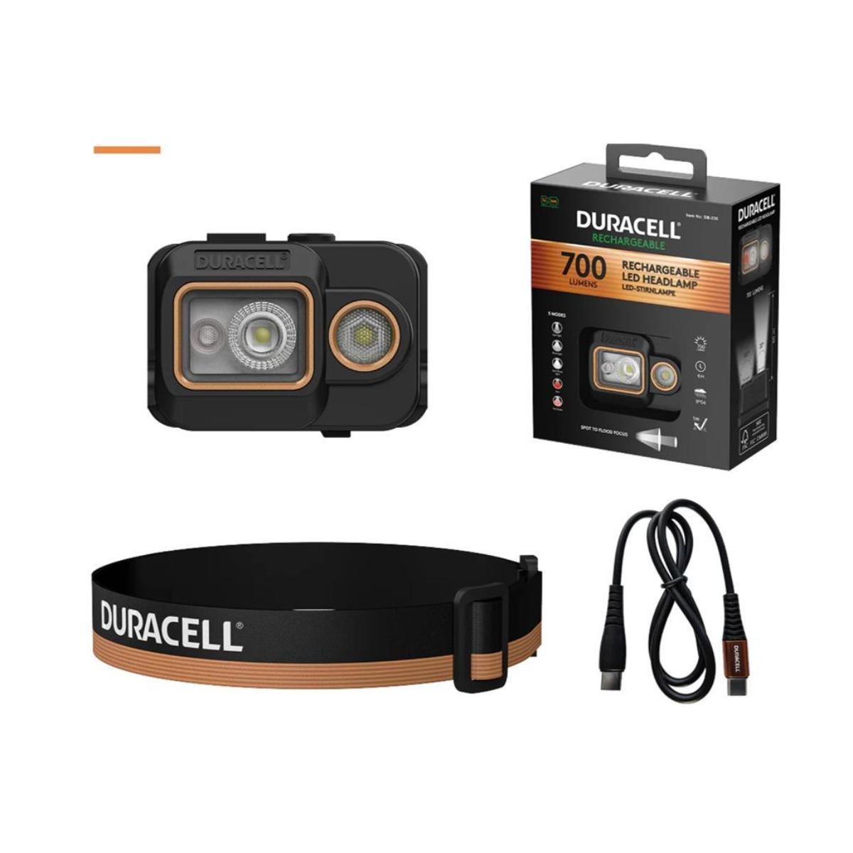 ČELNA SVETILKA DURACELL DH700R