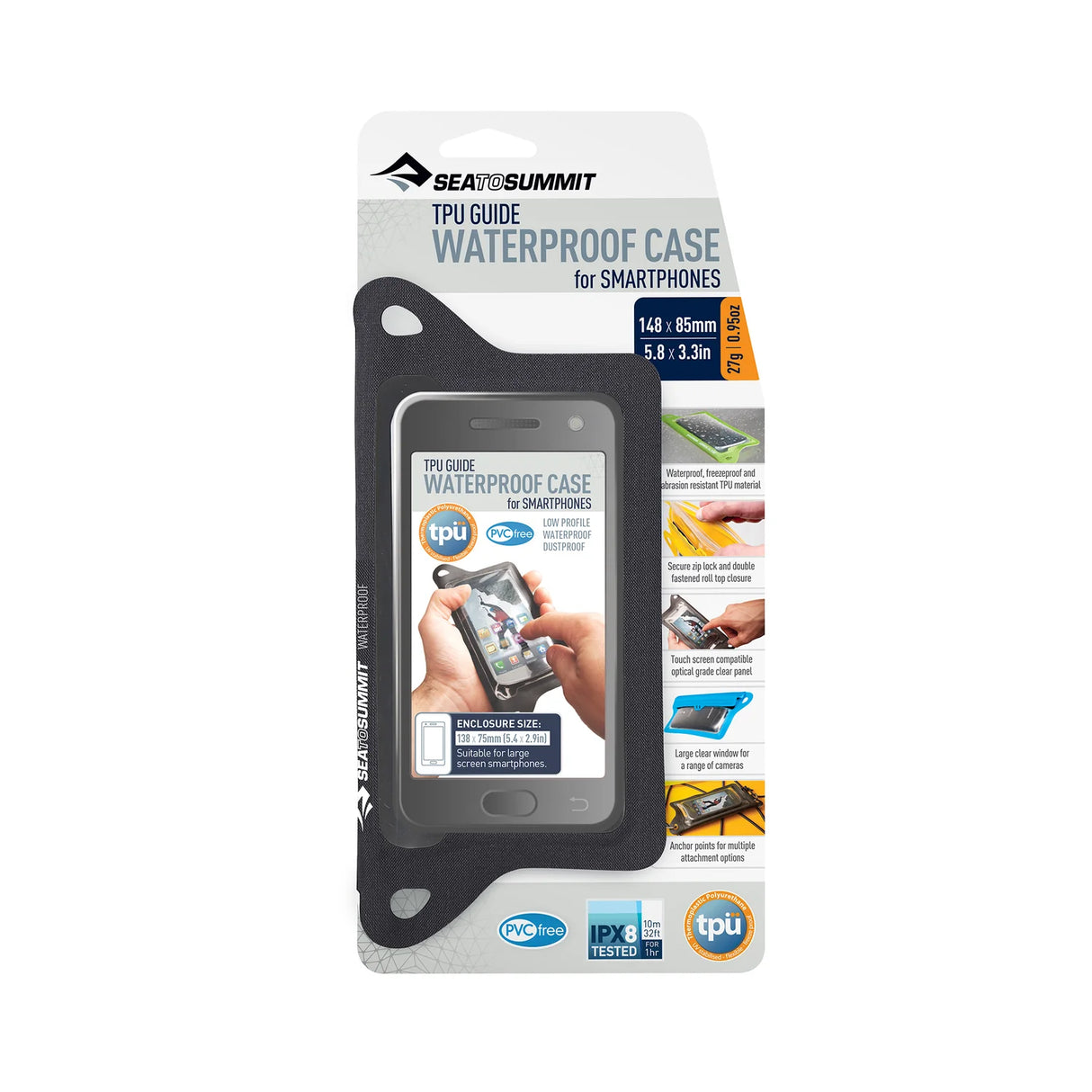 TPU GUIDE WATERPROOF CASE FOR SMART PHONES