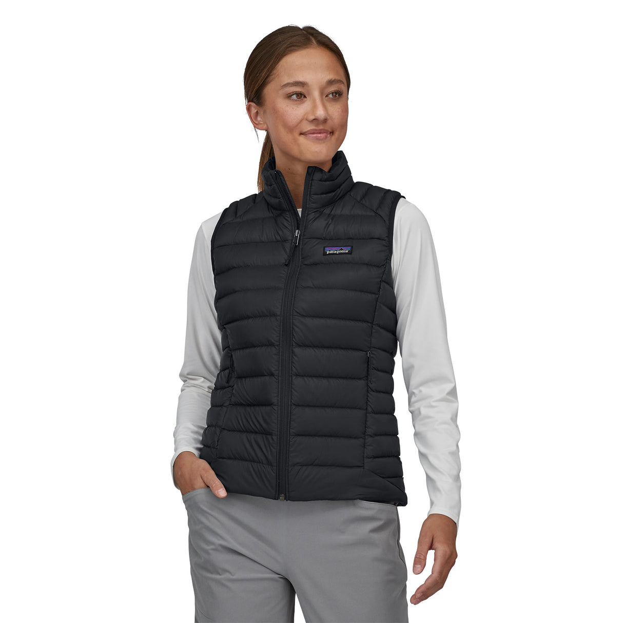 WOMEN'S SLEEVELESS DOWN SWEATER VEST
