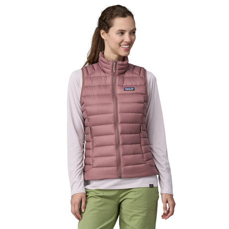 WOMEN'S SLEEVELESS DOWN SWEATER VEST