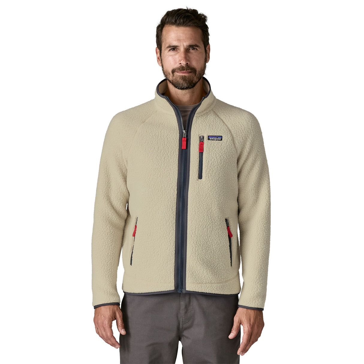 MOŠKA FLIS JAKNA RETRO PILE JKT