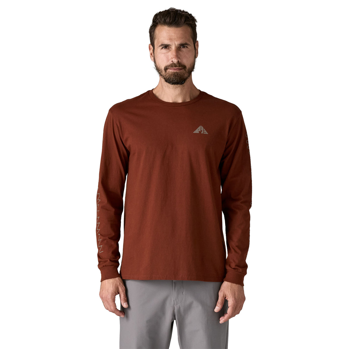 MOŠKA MAJICA L/S DRIFTWAYS ORGANIC