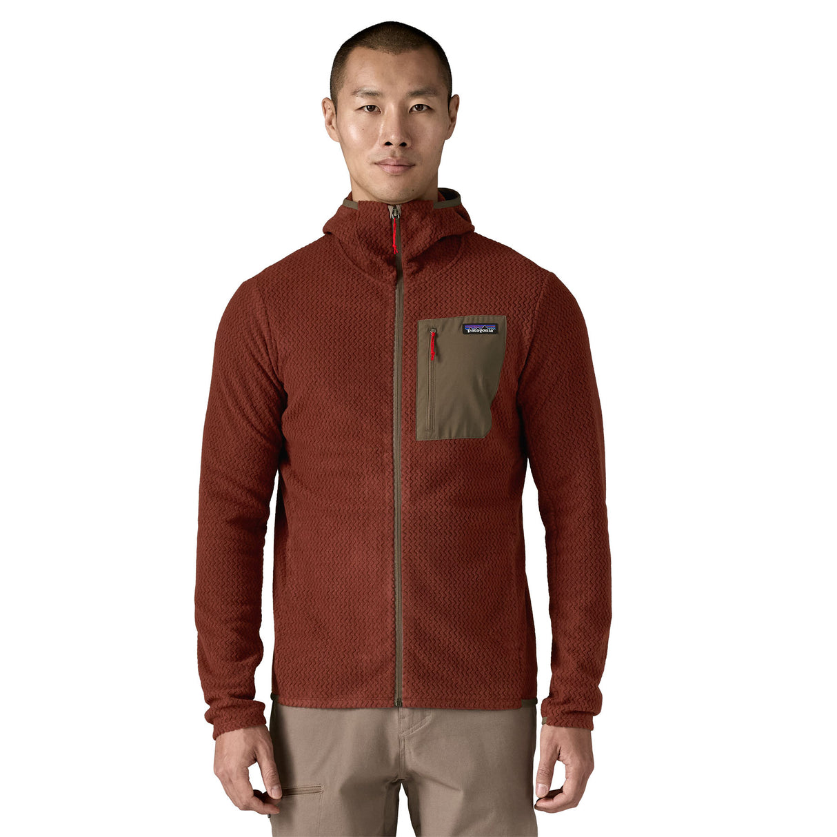 MOŠKI FLIS R1 AIR FULL-ZIP HOODY