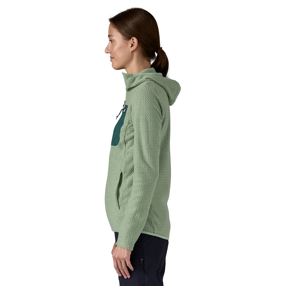 ŽENSKI FLIS R1 AIR FULL ZIP HOODY