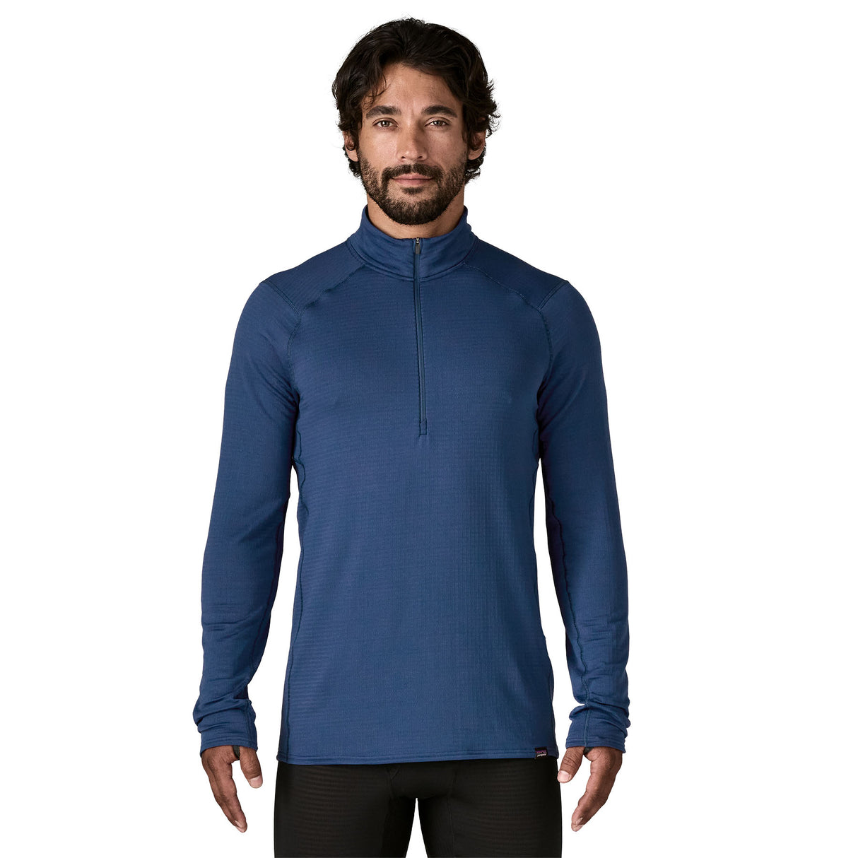 MOŠKA MAJICA CAPILENE THERMAL WEIGHT ZIP-NECK