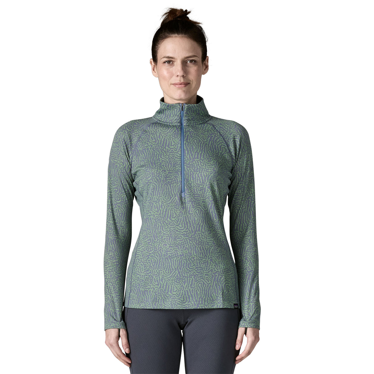 ŽENSKA MAJICA CAP MW ZIP NECK