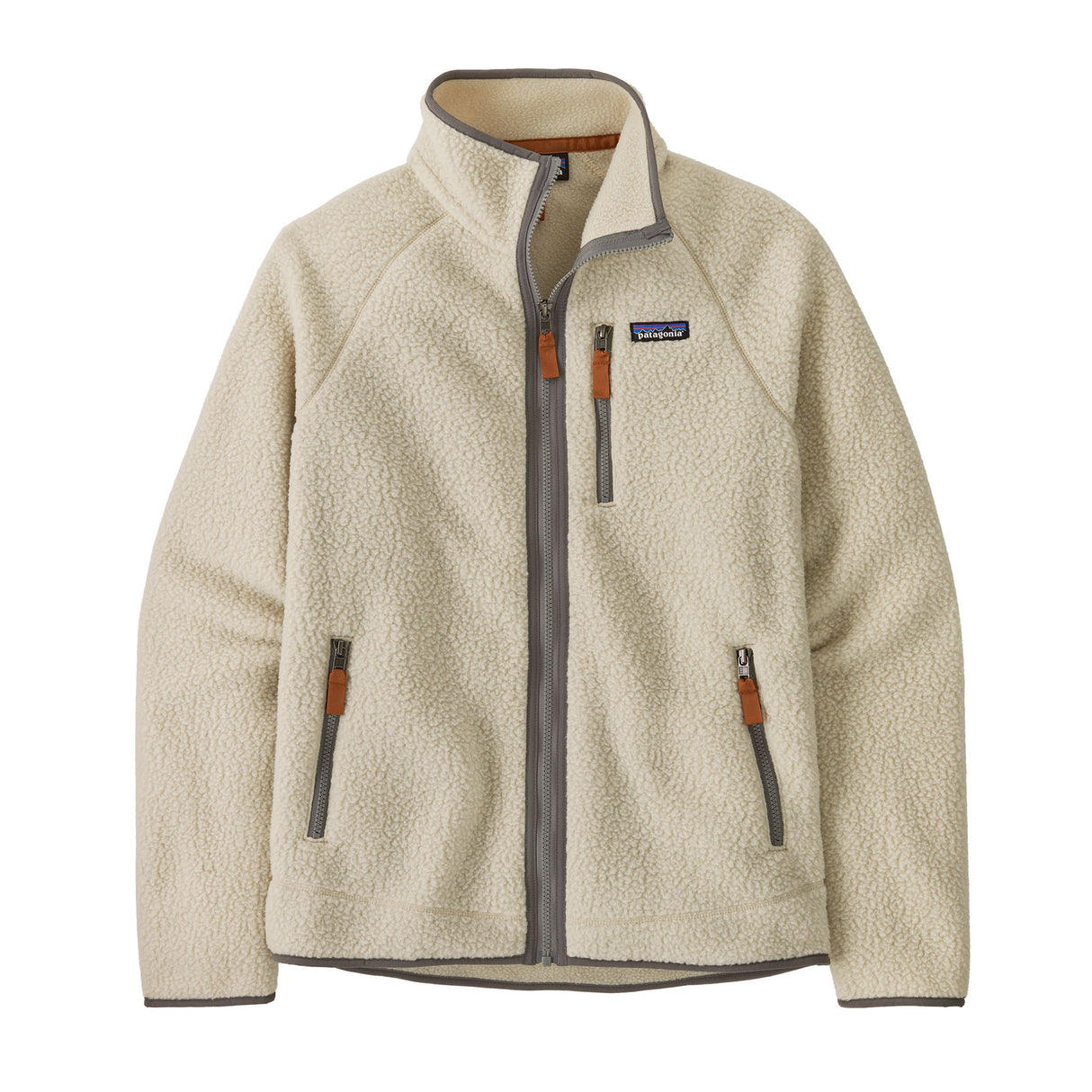MEN'S FLEECE JACKET RETRO PILE brown
