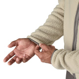 MEN'S FLEECE JACKET RETRO PILE brown