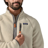 MEN'S FLEECE JACKET RETRO PILE brown