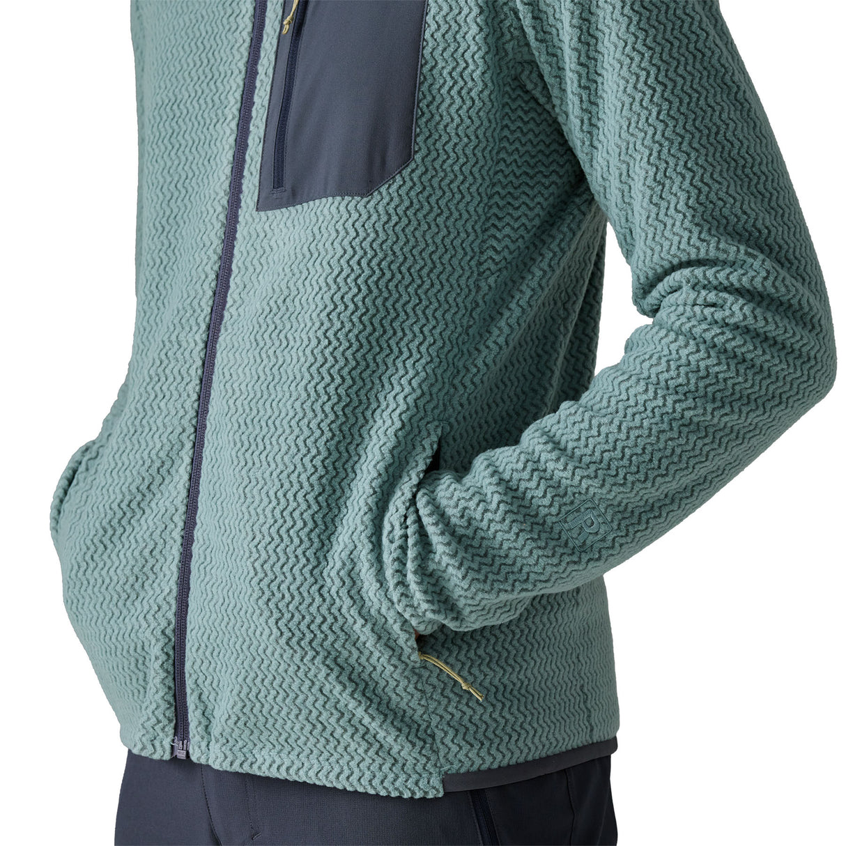 MOŠKI FLIS R1 AIR FULL ZIP HOODY