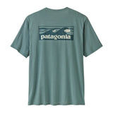 PATAGONIA CAP COOL DAILY SHIRT - BOARDSHORT LOGO