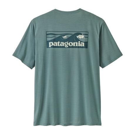 PATAGONIA CAP COOL DAILY SHIRT - BOARDSHORT LOGO