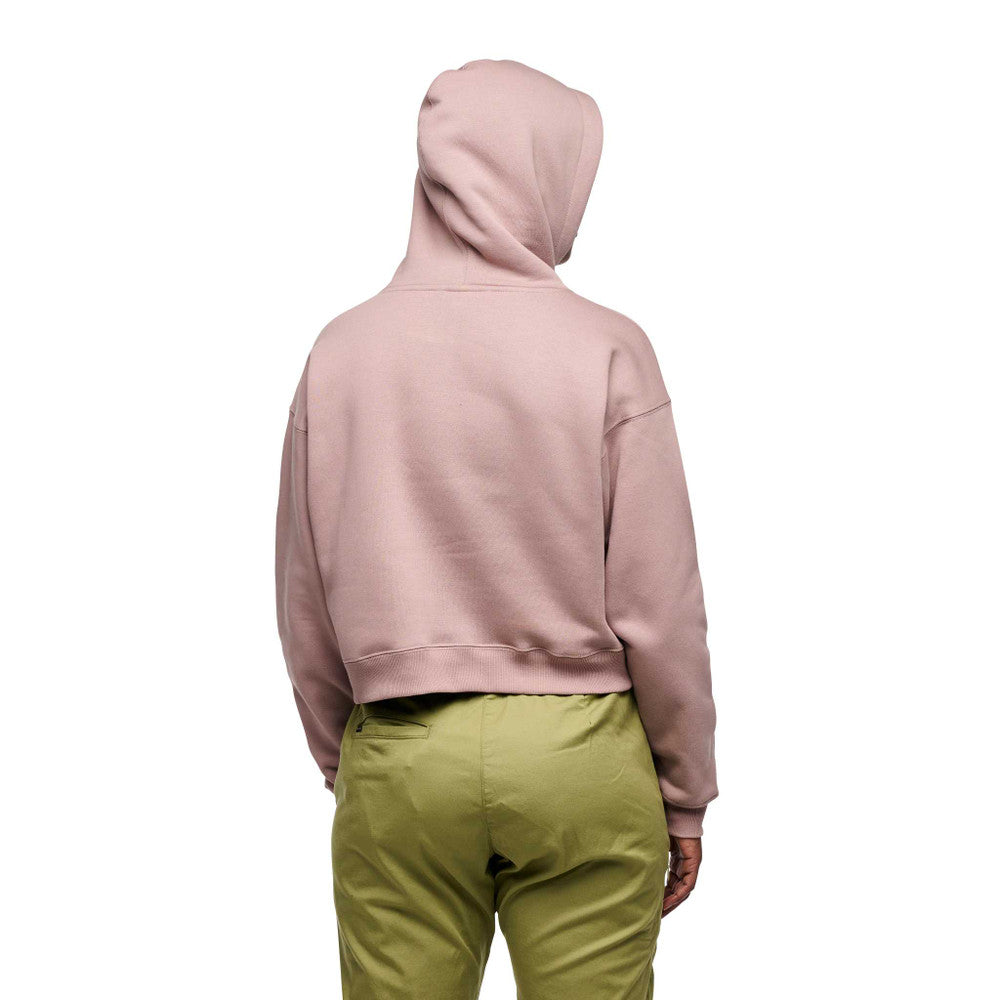 WOMEN'S SWEATER CROP HOODY