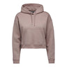 WOMEN'S SWEATER CROP HOODY