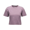 ŽENSKA KRATKA MAJICA STRIPE CROP SS TEE