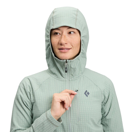 ŽENSKI FLIS COEFFICIENT STORM FZ HOODY