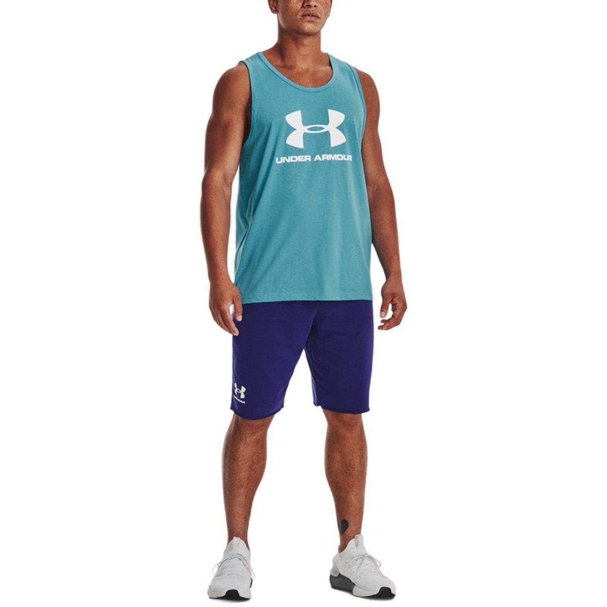 MOŠKA MAJICA BREZ ROKAVOV SPORTSTYLE LOGO
