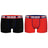 MOŠKE BOKSARICE FREEGUN črne - rdeče - Alpska Šola Bovec